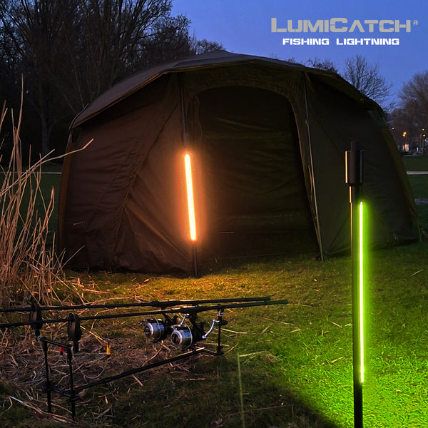 LumiCatch Support BuzzOff – Lampe anti-moustiques supplémentaire – Lampe extérieure anti-moustiques à lumière verte